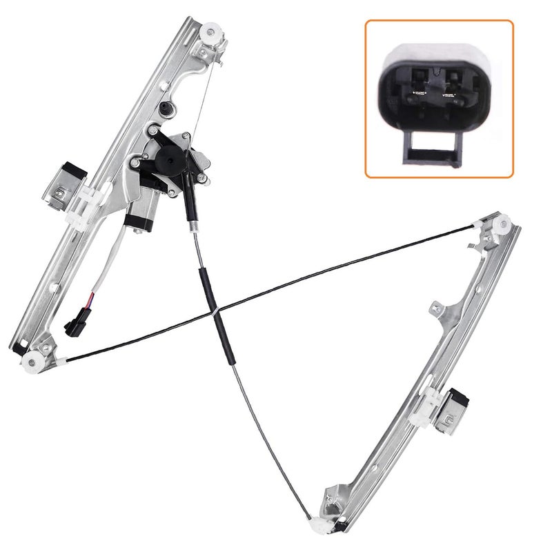Ameetaa 741-645 Front Passenger Side Power Window Regulator with Motor Assembly Compatible for Chevry Silverado Tahoe GMC Yukon XL Sierra Escalade 2000-2006 - Image 4